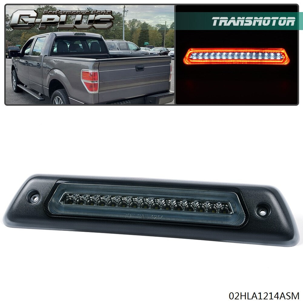 LED 3rd Brake Light Cargo Light for CHRome Housing Fits 2009 - 2014 for F150 - v