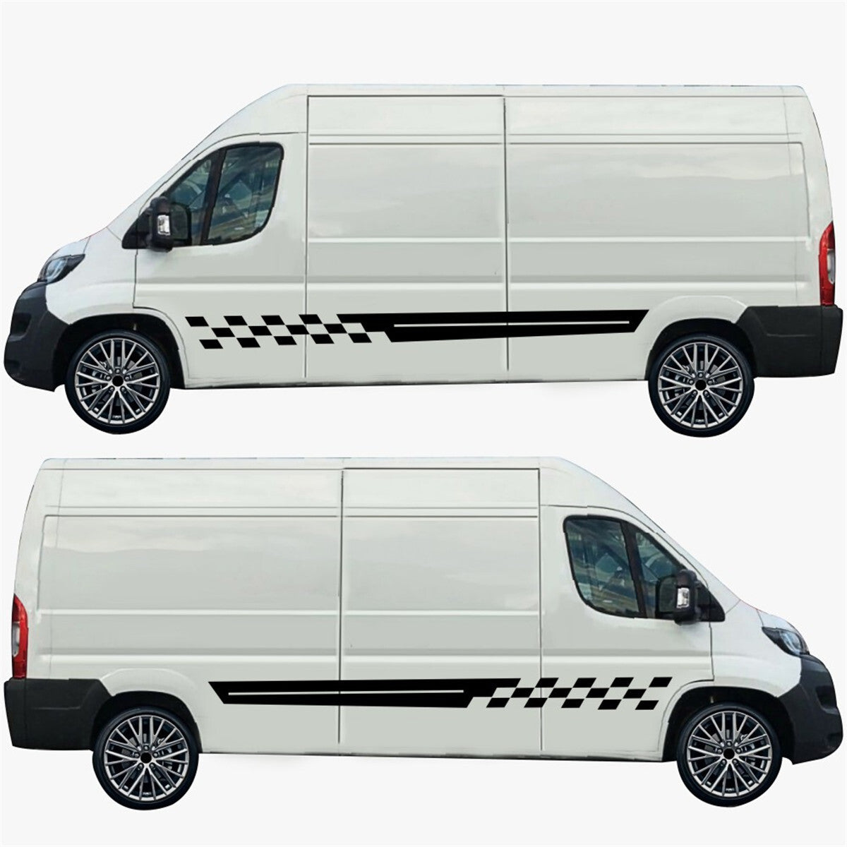 Car Stickers Striped Vinyl Decal Door Body Graphic Decoration Waterproof Kits