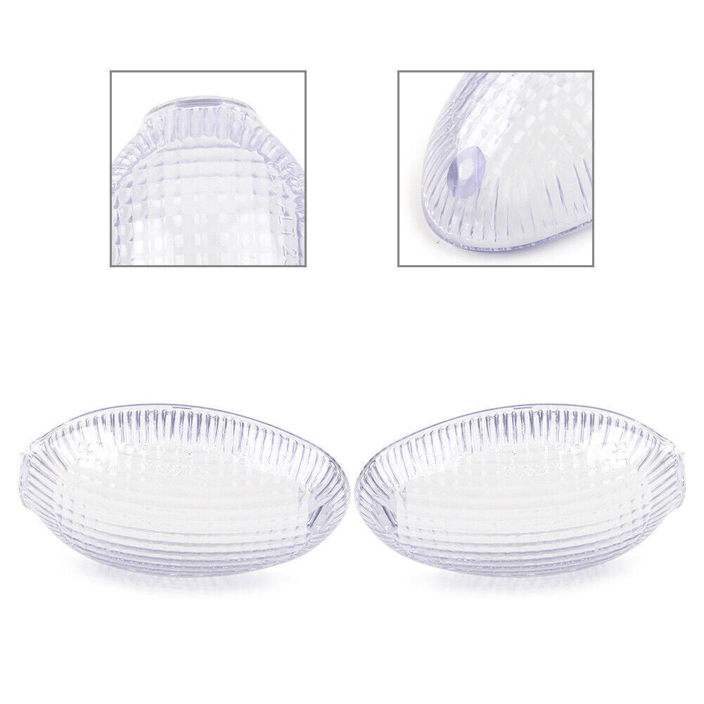 Clear Front Turn Signal Lens Cover for Ducati Monster 797 821 1100 1200 2006-10 Q