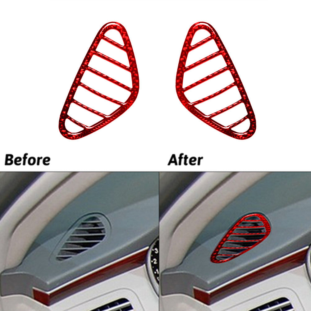 for Mazda RX-8 2004-2008 Carbon Fiber Gear Shift Panel Decorative Cover Trim v