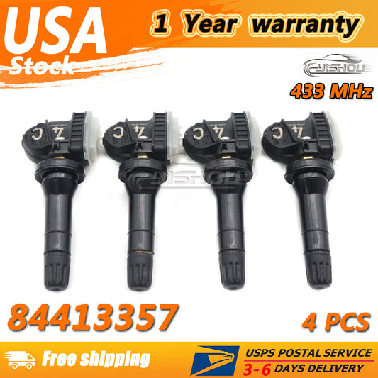 4PCS New Tire Pressure Sensor TPMS 84413357 For 2018-22 for GMC for Cadillac for Chevy for Buick