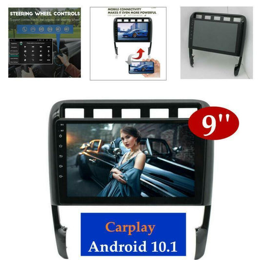 Fit for Porsche for Cayenne 9Android 10.1 Car Stereo Radio GPS 1+16GB MP5 Carplay