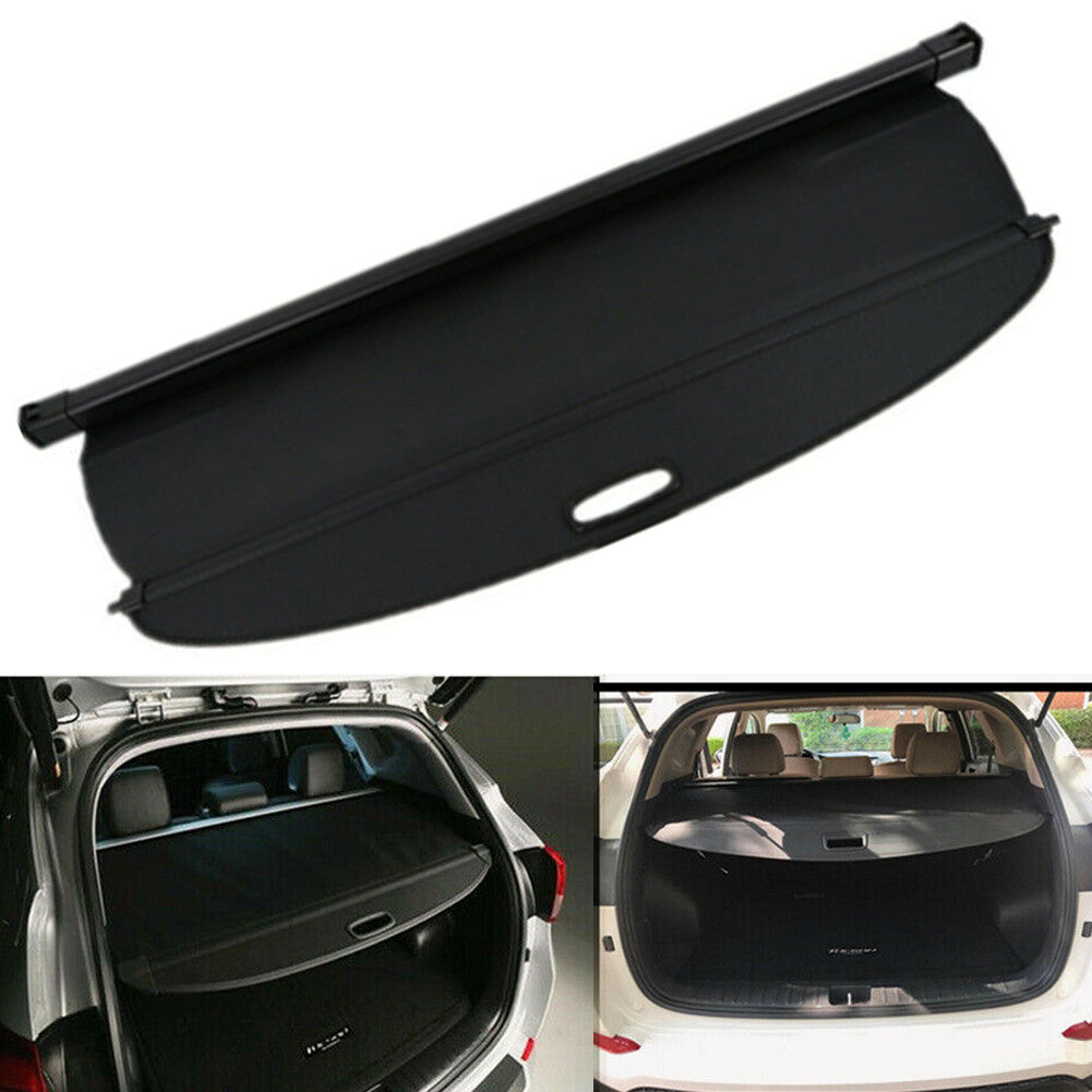 Black Retractable Trunk Luggage Shade Cargo Cover for Hyundai for Tucson 2016-2020