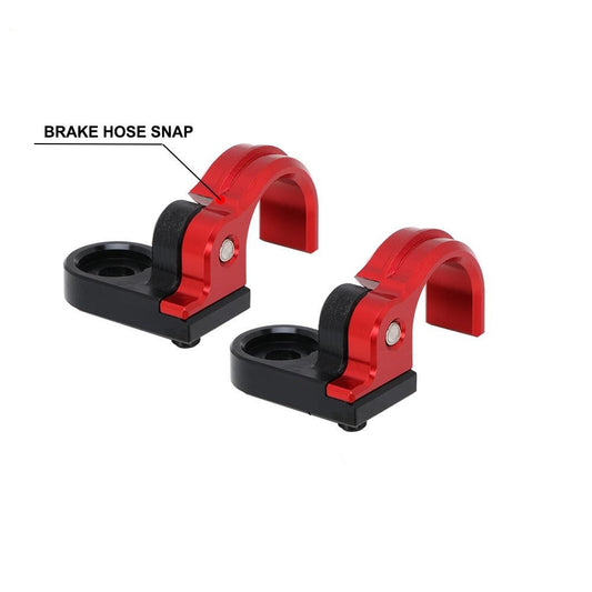 2x Motorcycle Rear Brake Line Hose Clamp Holder for Honda XR400R XR650R CBR250R Q