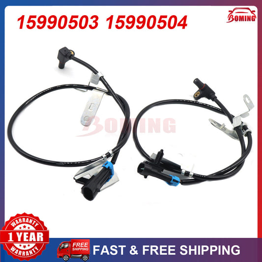 ABS wheel speed sensors for Chevrolet Silverado 1500/2500 HD front and left/right.