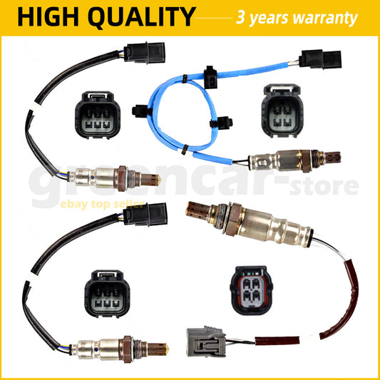 4-pack of upstream + downstream oxygen sensors suitable for 2014-2020 for Acura MDX RLX 3.5L V6 ( ) Q