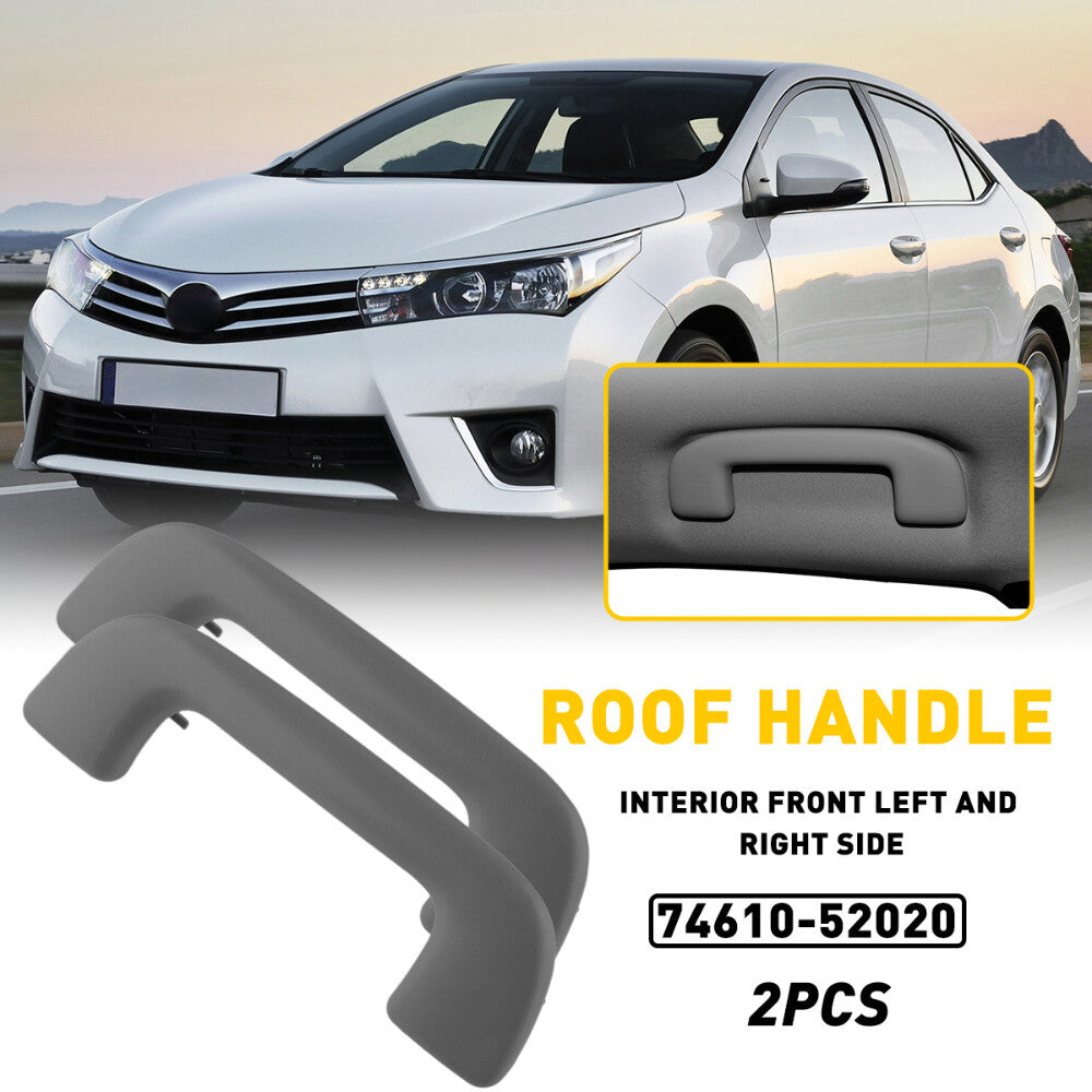 2-piece front inner roof grab handle for Toyota for Corolla Yaris Vios EZ Q
