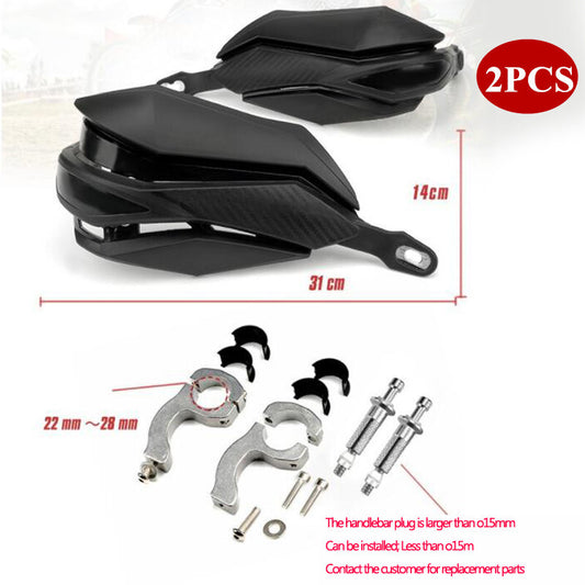 22/28MM Adjustable Motorcycle Hand Guard Windshield Protection Cover Handlebar¡Á2 v