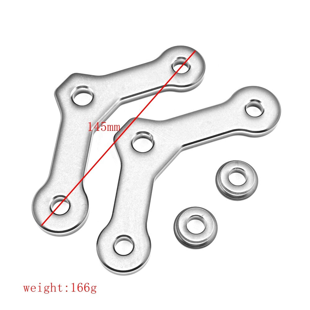 CNC Aluminum for Kawasaki NINJA650 Z650 17-23 Suspension Lowering Link Kit 20mm