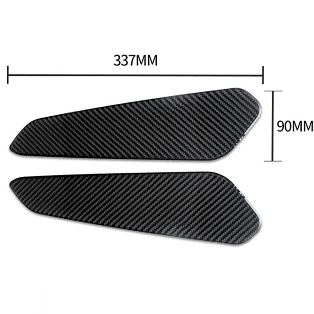 Carbon Fiber Radio With CD Player Type B Cover Trim for Hyundai Azera 2006-2011 v