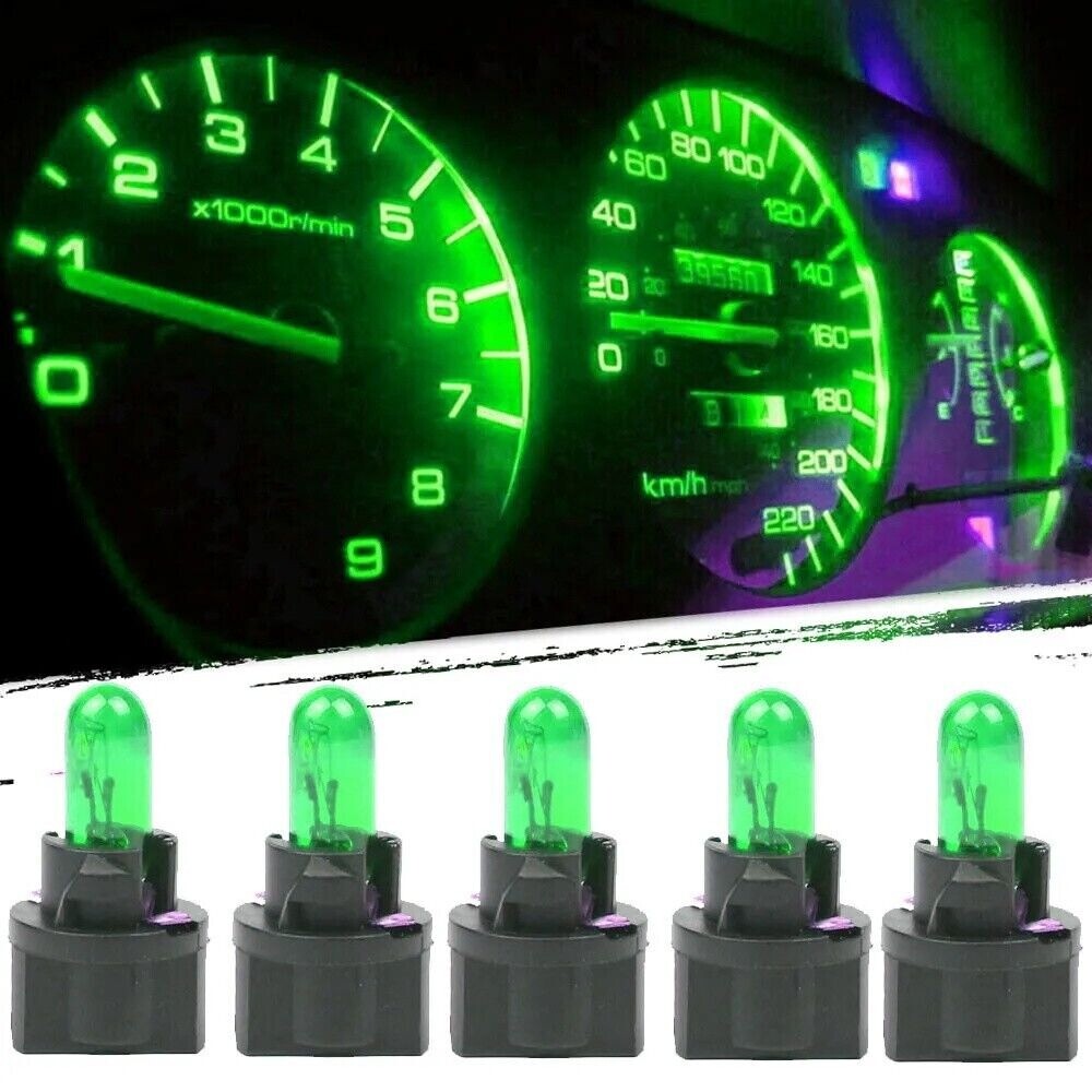 Car Dashboard Instrument Interior Light Bulb Accessories 10x/set T5 SMD LED 12V n