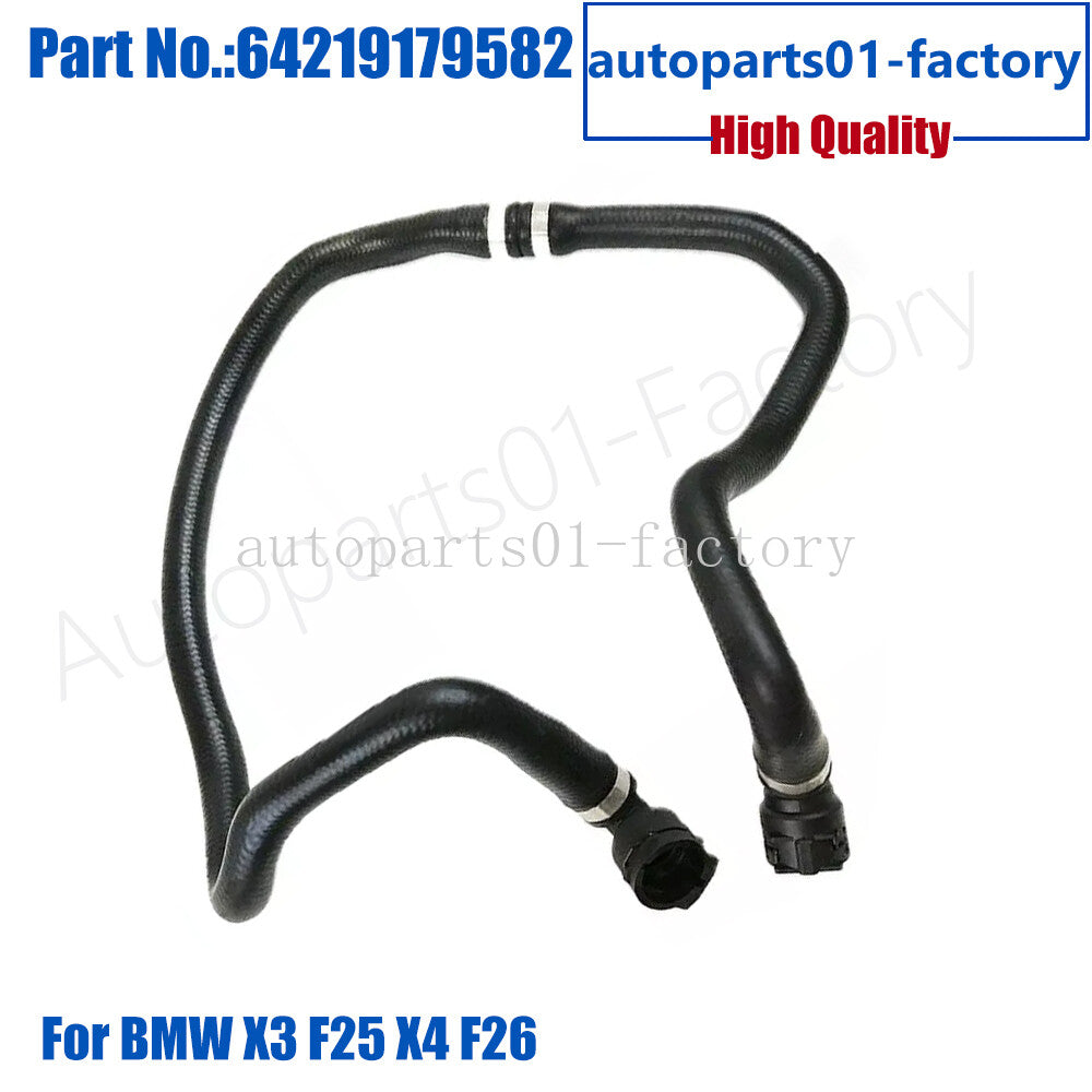 64219179582 Coolant Hose Pipe for BMW X3 F25 2011-2017 X4 F26 2014-2018