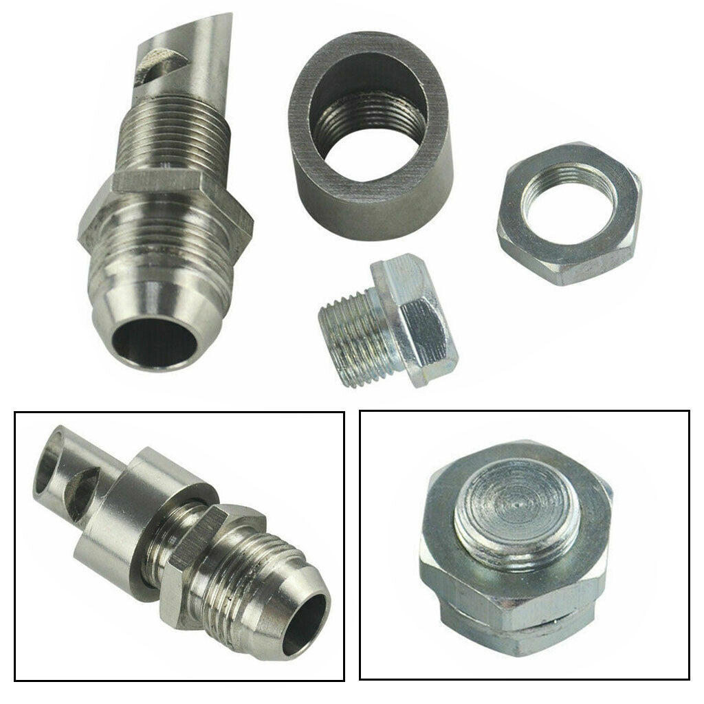 A SET Car Universal Stainless E-VAC Scavenger Kit Fitting M18 X 1.5 Male Plug n