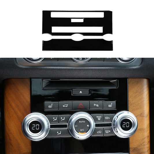 for Range Rover Sport 10-2013 Glossy Black Console CD Switch Control Panel Trim