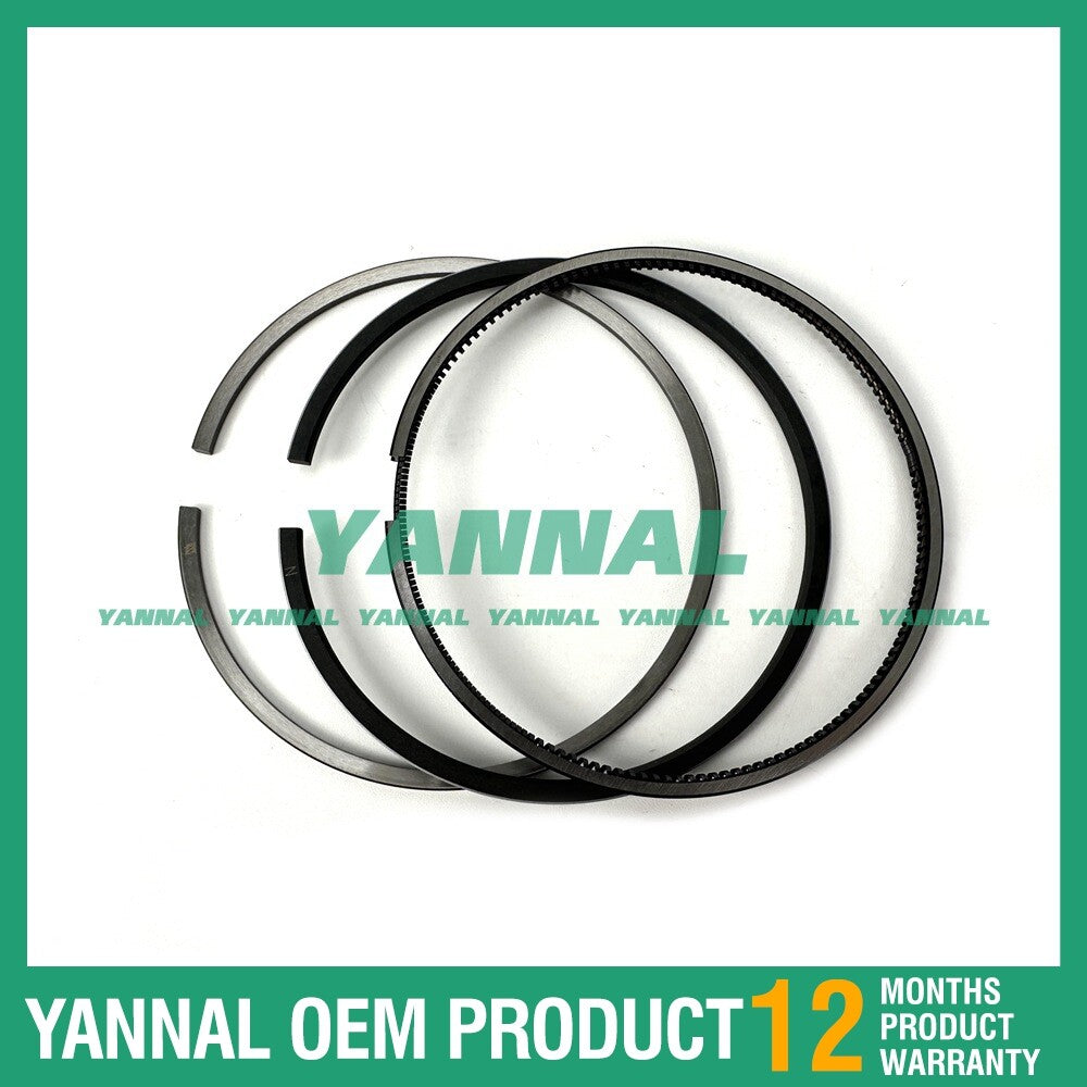 3-piece piston ring kit for 1DZ-3 engine parts -