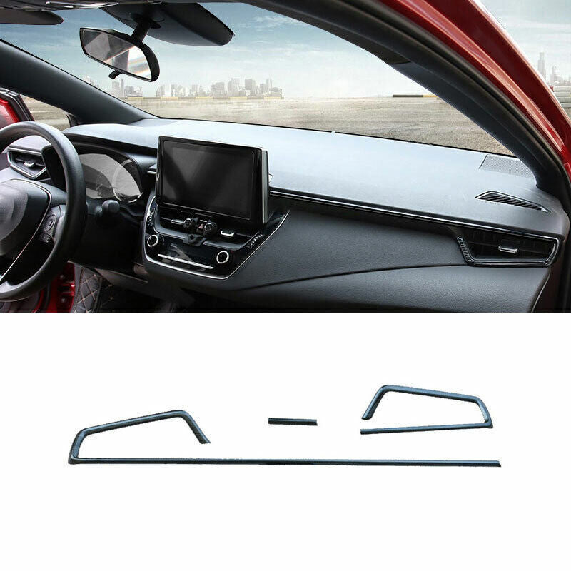 Carbon Fiber Center Console Gear Panel Frame Decal for Honda Pilot 2015 - 2019- v