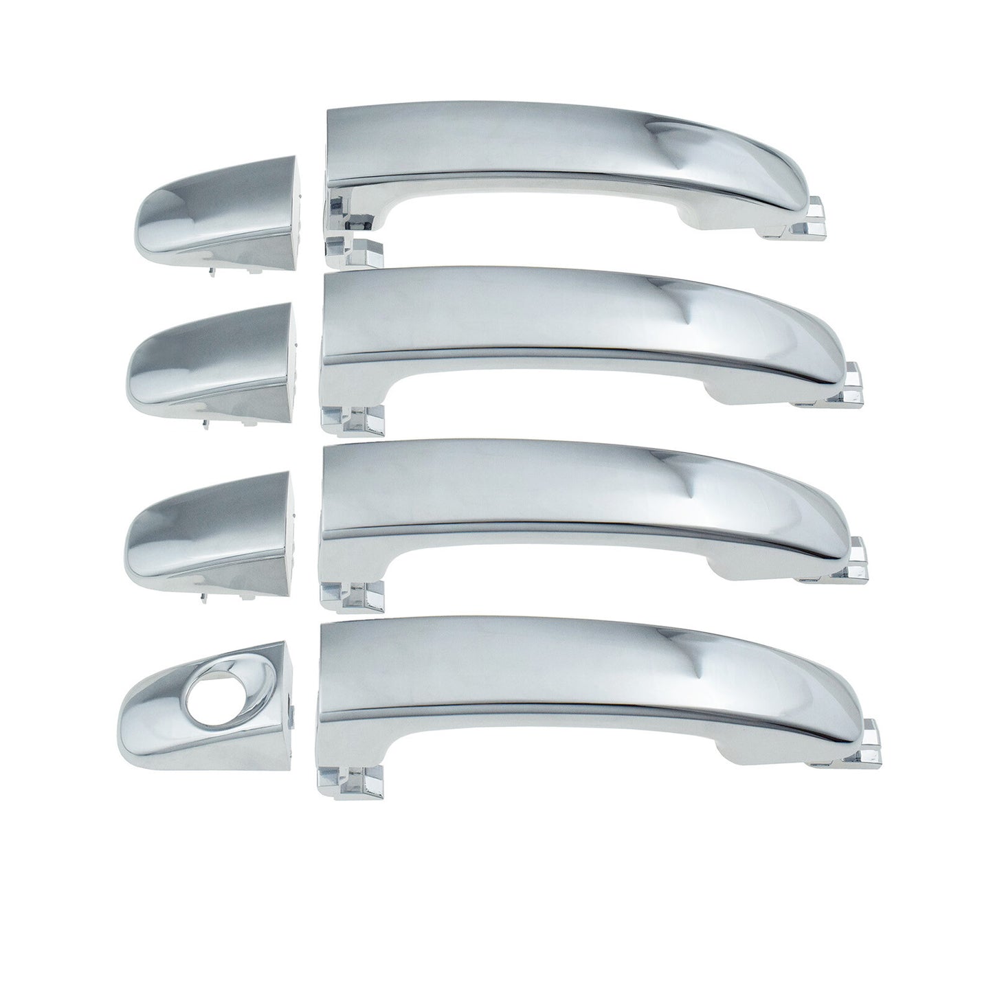 Chrome Front Left Right Outside Door Handle for Ford Ranger for Mazda BT50 2012-2020