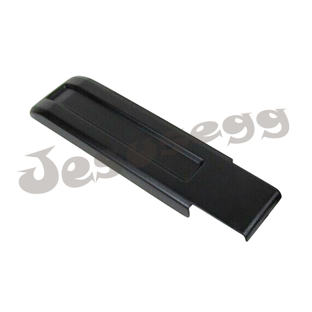 Black Tailgate Hinge Cover Trim Spare Tire Exterior For 2007-18 for Jeep for Wrangler JK Q