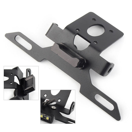 LED Light License Number Plate Holder Mount Bracket for Yamaha YZF R6 2017-2020 Q