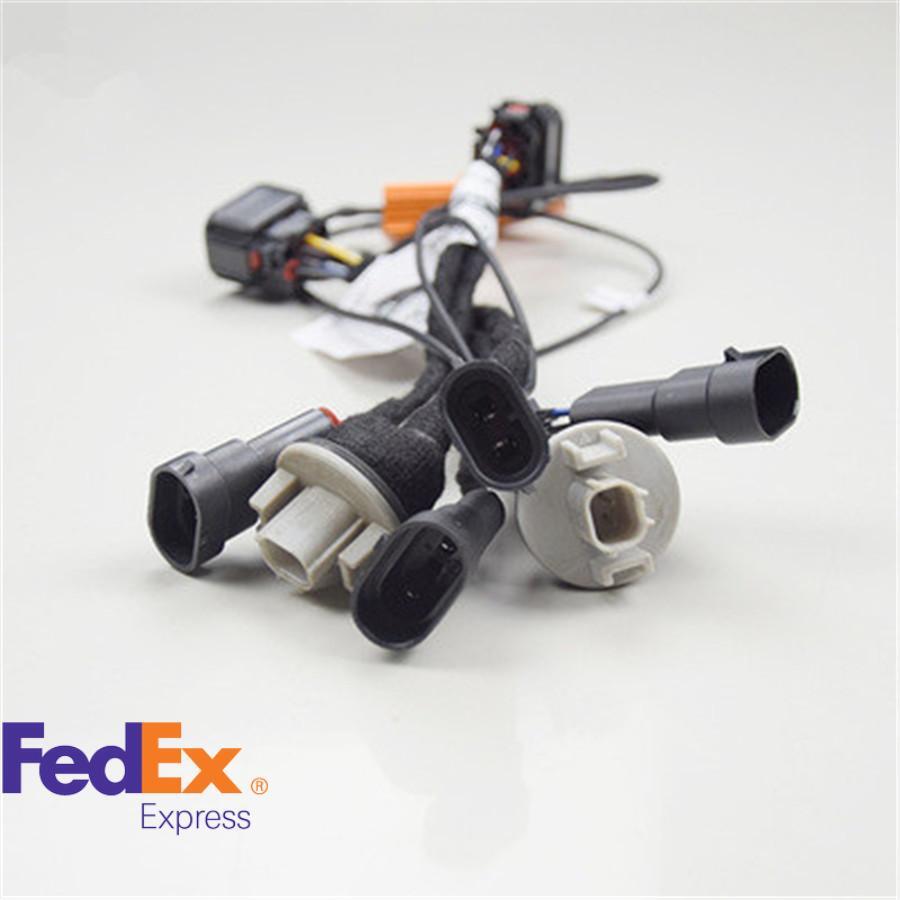 Headlight Wiring Harness Adapter Halogen to for Honda for Civic 10th 2016-2020 Q