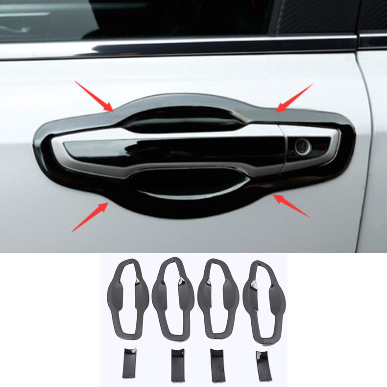 for Honda CR-V 2023-2024 Black steel Door Handle Bowl Cup Cover Trim Accessories