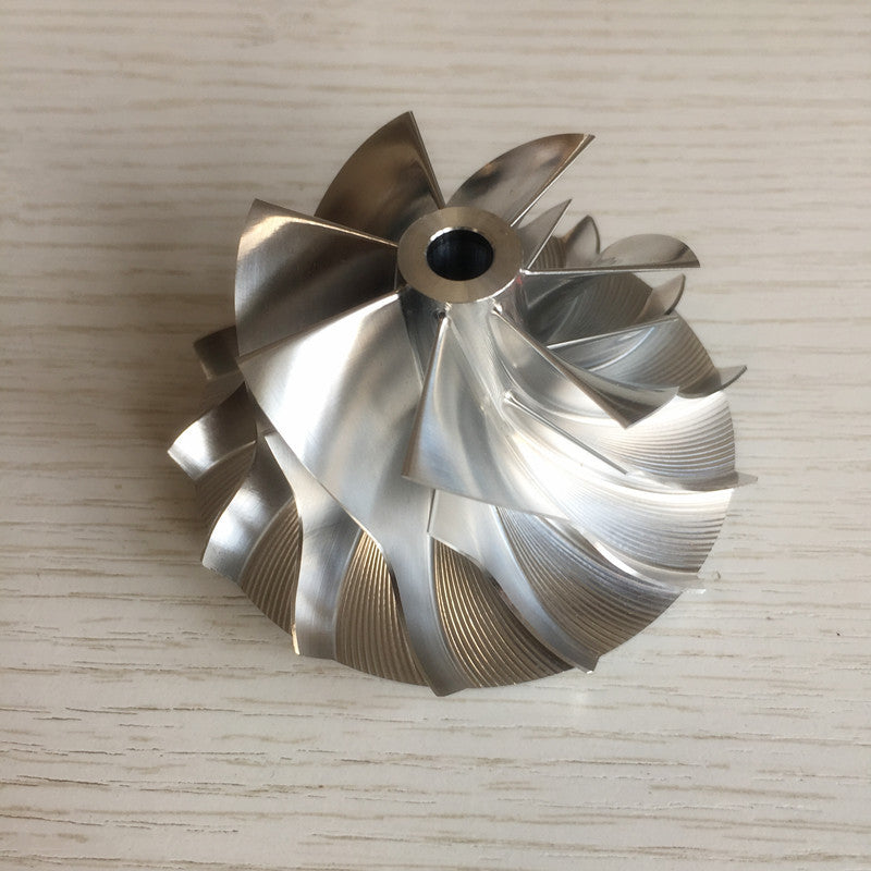 K26 51.00/71.00mm 7+7 blades performance aluminum 2618/billet compressor wheel