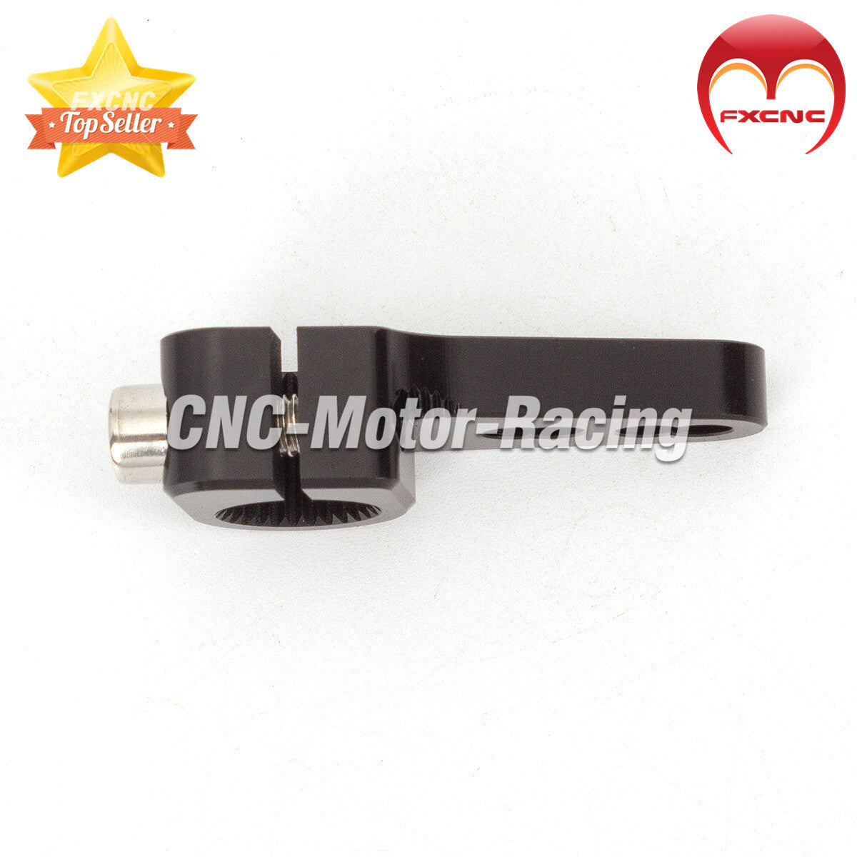 CNC gear shifter arm linkage knuckle arm, black, suitable for 1098 696 749 848