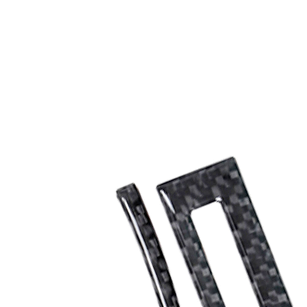 2X Red Carbon Fiber Interior Door Storage Cover Trim for RAM Promaster 2014-2021 v