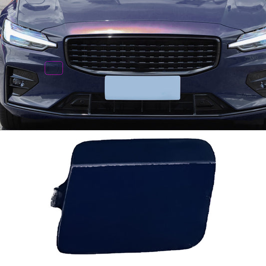 Blue Front Bumper Tow Hook Eye Cap Cover Fit for for Volvo S60 V60 2020-2023 v