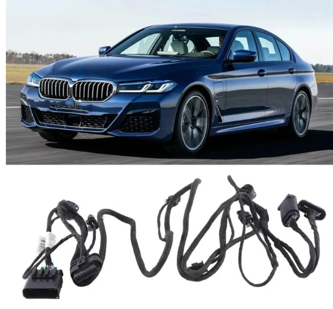 One-piece front bumper parking sensor wiring harness for G30 530i 540i 15-20- n
