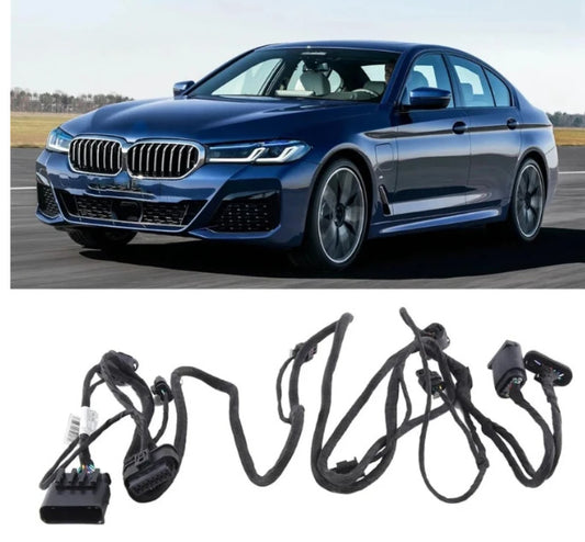 One-piece front bumper parking sensor wiring harness for G30 530i 540i 15-20- n