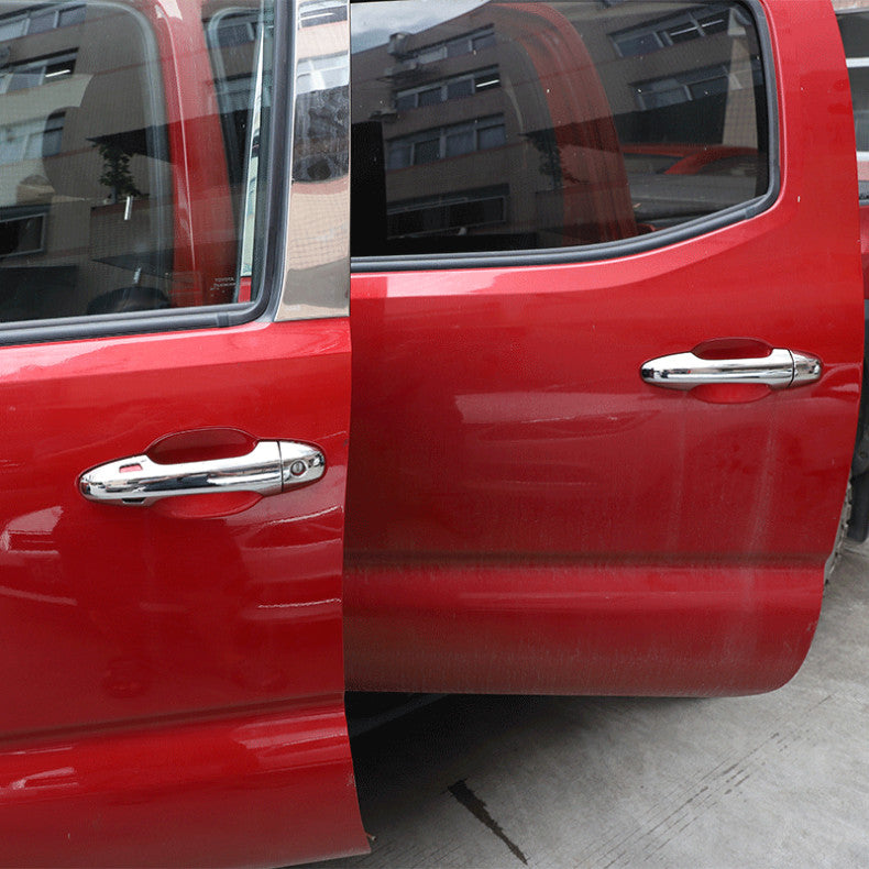 8-piece chrome door handle cover molding trim for Toyota Tacoma 2016-2023