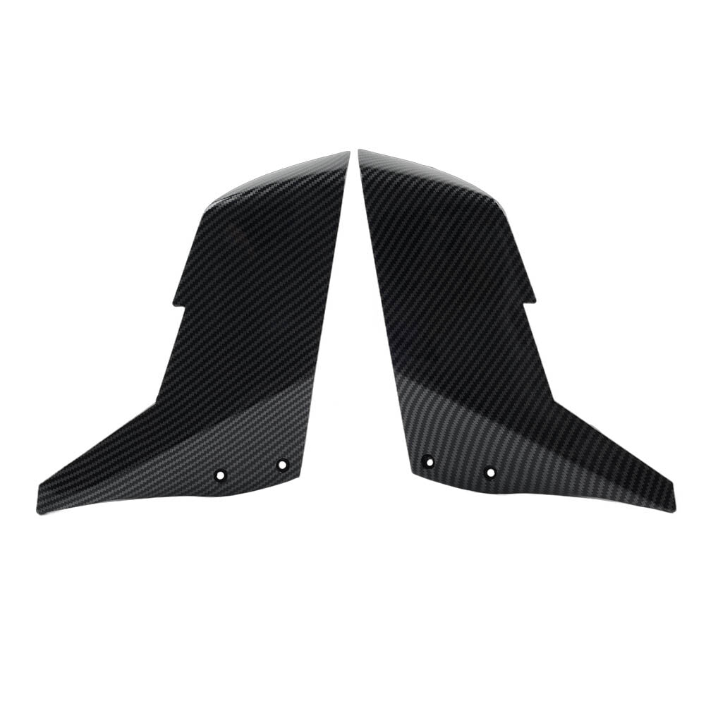 Upper Winglet Fairing Air Deflectors Carbon Fiber for Kawasaki H2 R 15-23