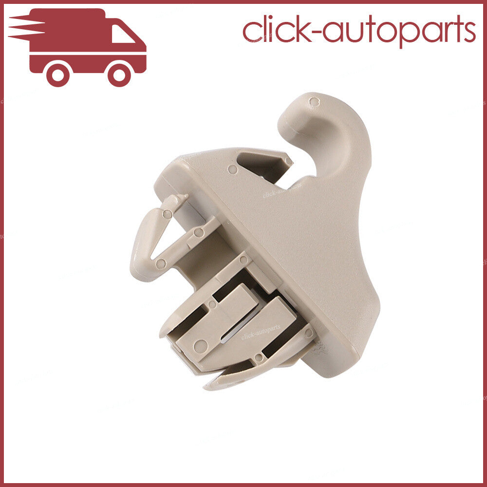 Sun Visor Clip Hook Holder Hanger For 2001-2006 Mitubishi Montero Beige Q