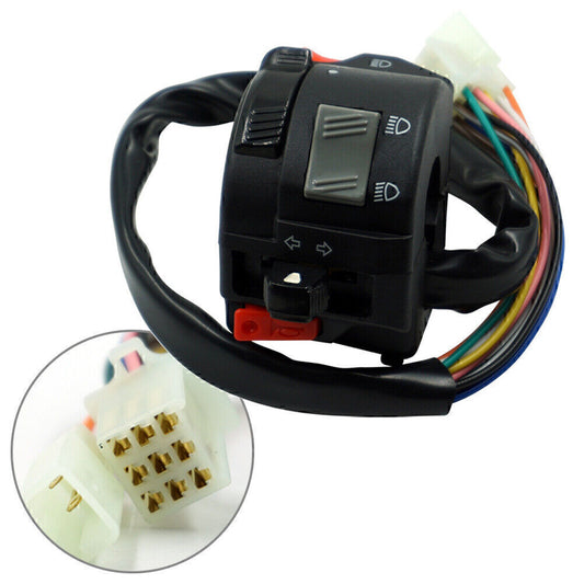 7/8 22MM Lenker Hupenknopf Blinker Nebelscheinwerfer Controller Schalter Motor