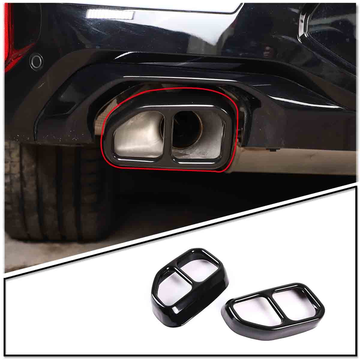Suitable for Corolla 2020-2023 smooth red ABS rear ventilation anti kick panel- v