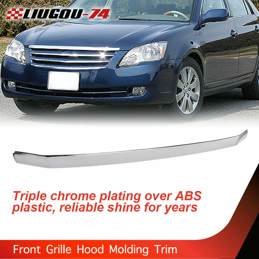 Front grille chrome trim 75770AC010 range hood molding kit suitable for 05-10 for Toyota for Avalon