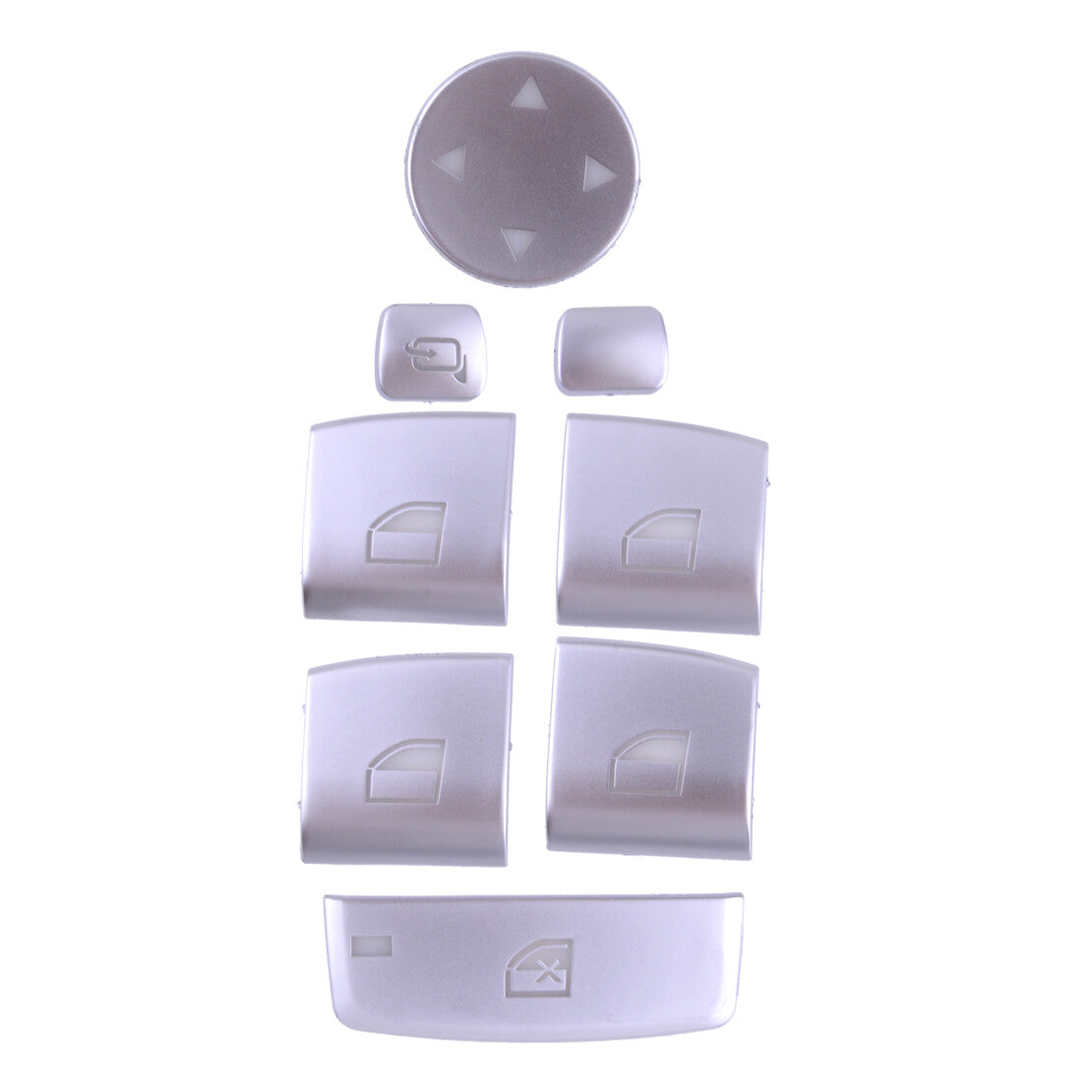 Window Lift Switch Button Cover Sticker fit for 5 F10 F18 2011-17 v