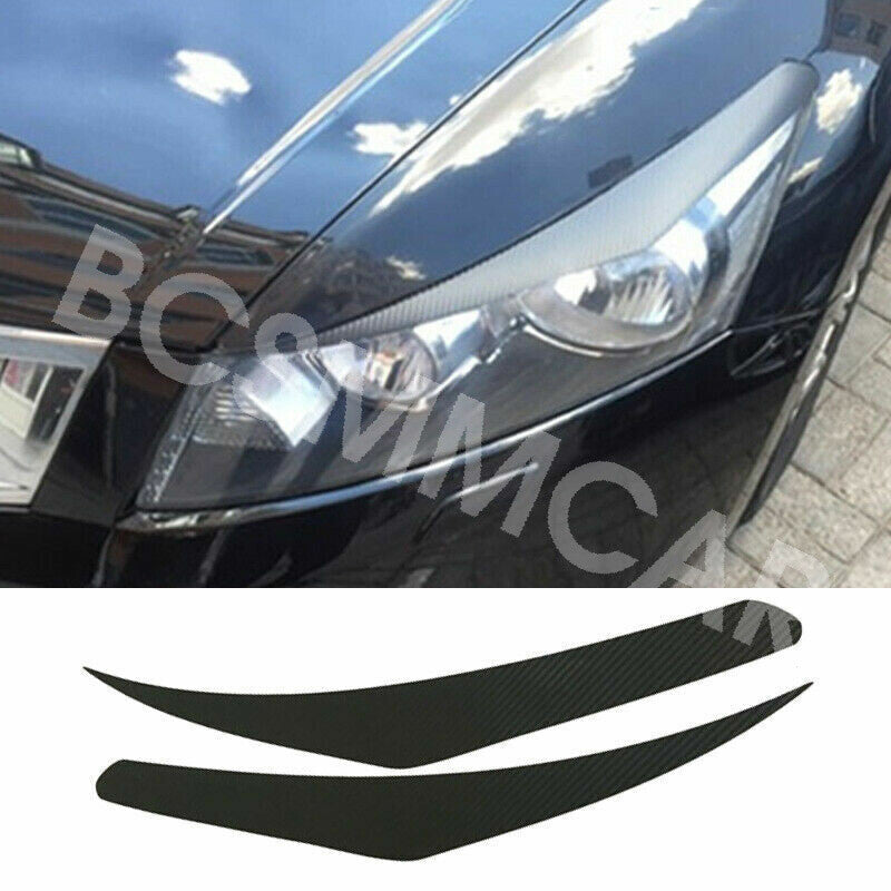 Fit for Honda Accord 2008-2012 Headlight Lamp Eyebrow Molding Trim Accessories