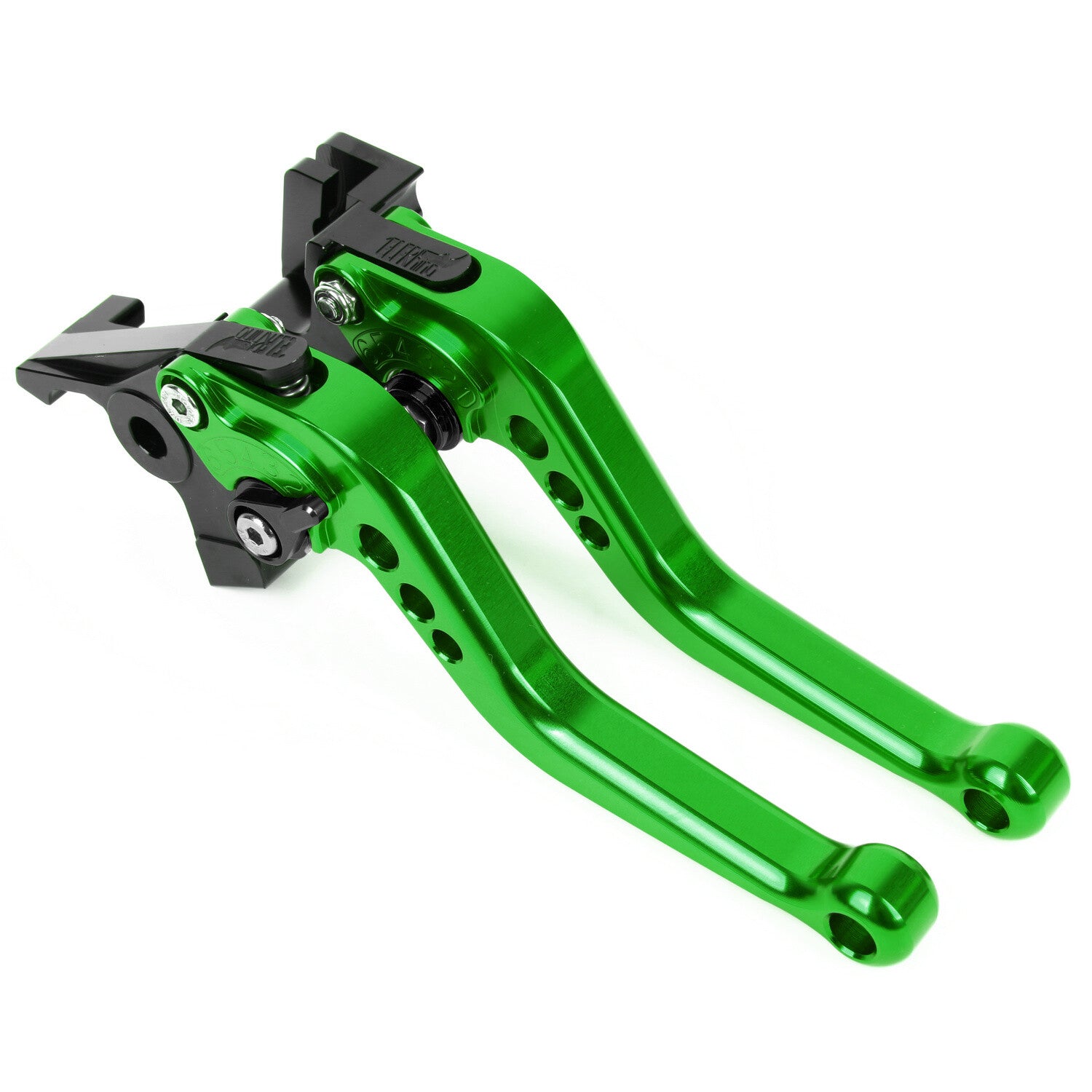 for Kawasaki 400 2011 / 650 09-2016 Short Clutch Brake Levers GN US