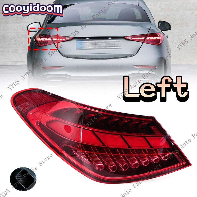 Left for Mercedes-Benz W206 C-Class 2022-2024 Outer Taillight Turn Signal Light