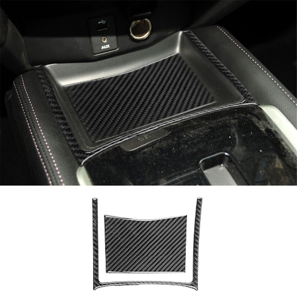 2 Center Control Button + Dashboard Trim Carbon Fiber for Chevy Impala 2014-2020 v