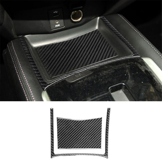 2 Center Control Button + Dashboard Trim Carbon Fiber for Chevy Impala 2014-2020 v