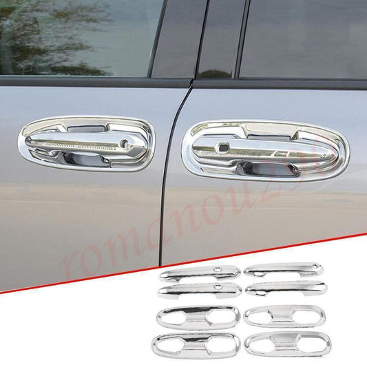 for Toyota for Sienna 21-2024 ABS Chrome Outer Door Bowl Handle Cover Moulding Trim
