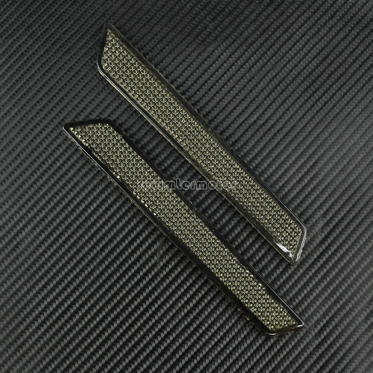 Smoke Saddlebag Guard Latch Reflectors Cover for Harley Electra Road Glide 14-23 Q