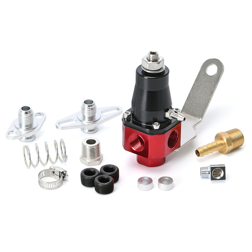 13301 Fuel Pressure Regulator Adjustable Motive 3-65psi 3 Port 3/8 NPT Universal