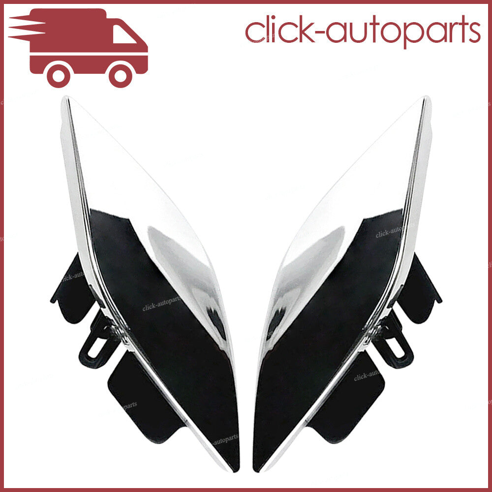 2Pcs for Maserati Quattroporte 2014-17 Left+Right Headlight Washer Nozzle Cover Q