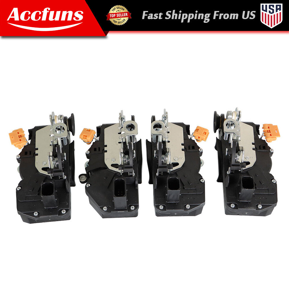 4-piece front and rear door lock actuators suitable for 2007-2009 GimChev Cadillacs. n