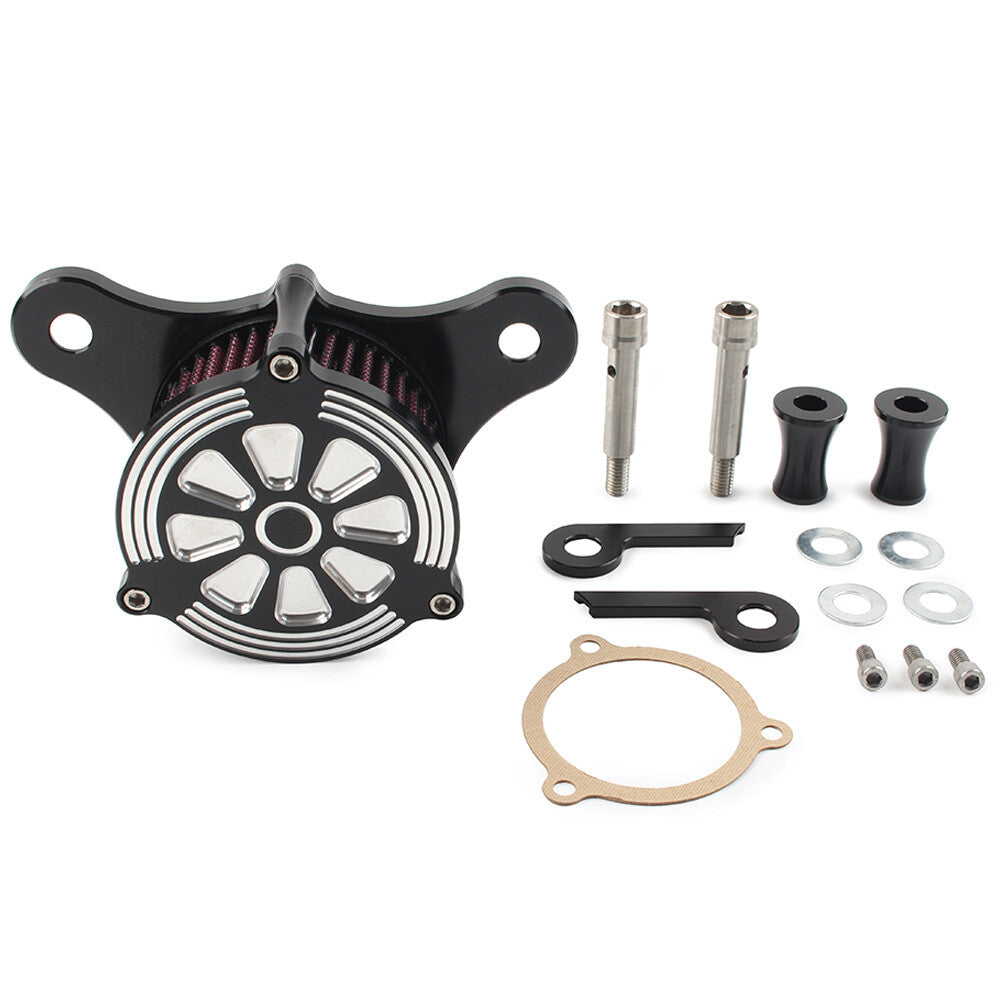 1Set Air Cleaner Red Intake Filter for Harley Electra Road Glide Softail FLSTNSE Q
