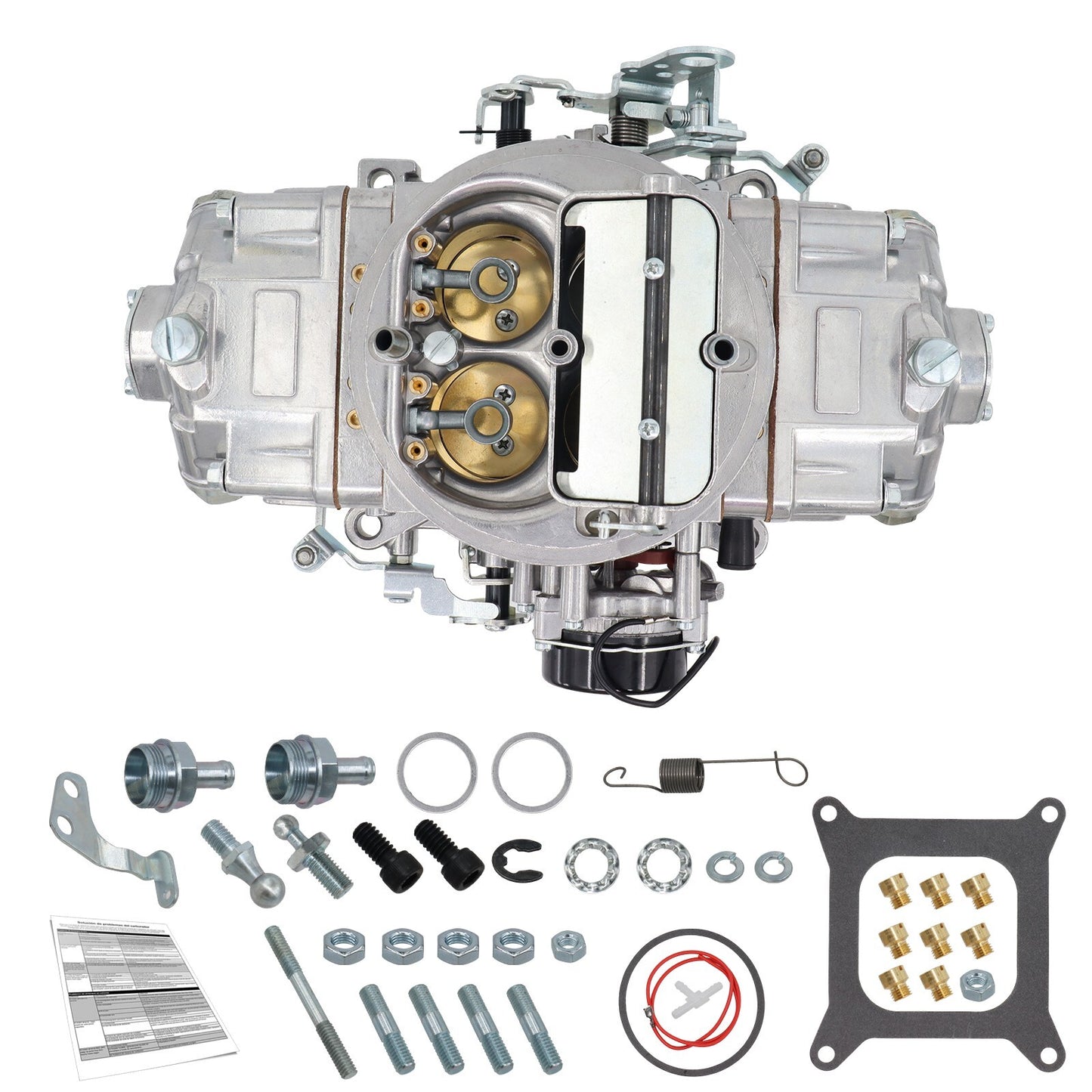 Carburetor Mechanical Secondary For Quick Fuel BR-67214 850 CFM Brawler Street n
